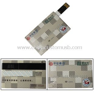 Credit card usb flash disk