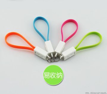 cabo de 20cm chaveiro usb ao ar livre para o iphone 6 para android