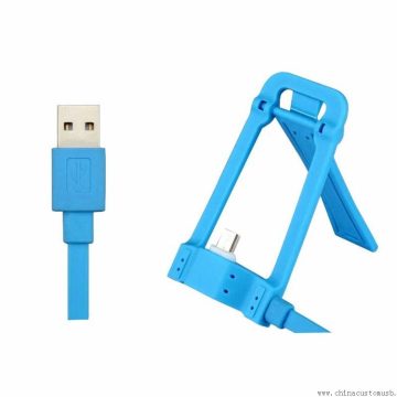 Telefone titular cabo usb para o iphone 6