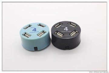 Werbeartikel Mini Runde Form USB-HUB