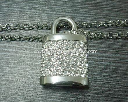 Diamond lock shape USB Flash Drive