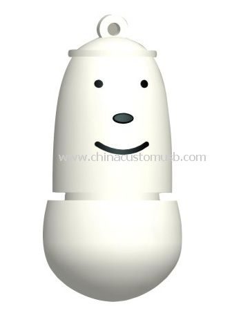 Cartoon people usb flash drive