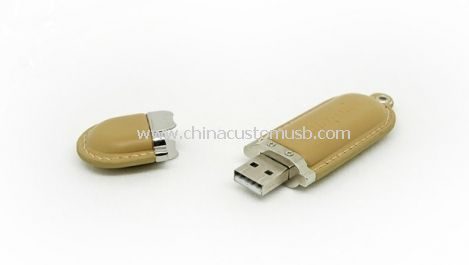 Кожаный USB флэш-диск