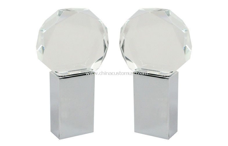 Round Crystal 32gb Usb 2.0 Flash Drive
