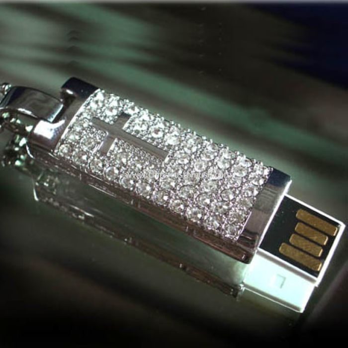 Flash drive usb de diamante