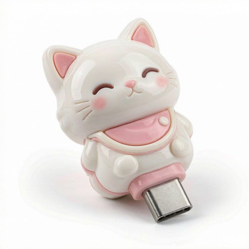 Cartoon Shape USB-C Flash Drive