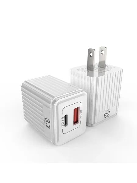 Chargeur mural 33W GaN double USB