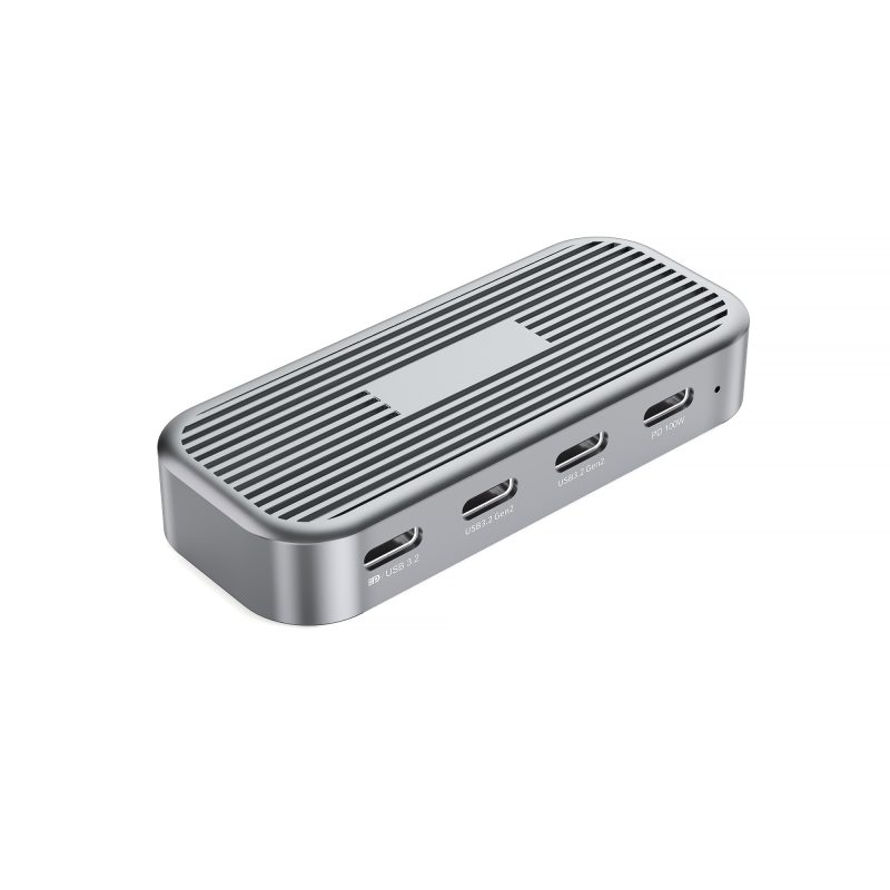 4-in-1 USB-C Hub with 4K Video and 100W Charging