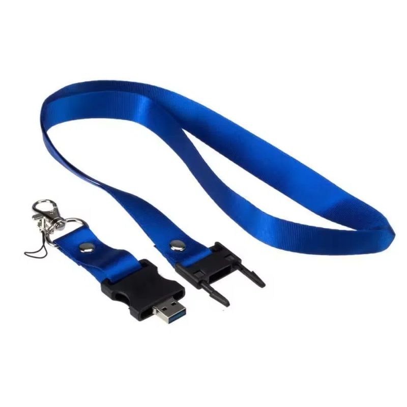 Plastic Breakaway Lanyard Mini USB Flash Drive