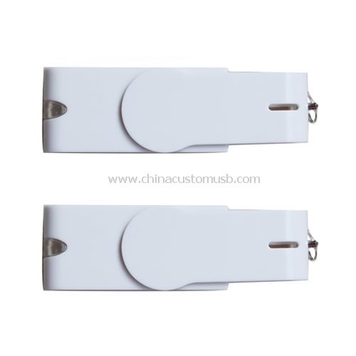 Plastic swivel USB Flash Drive