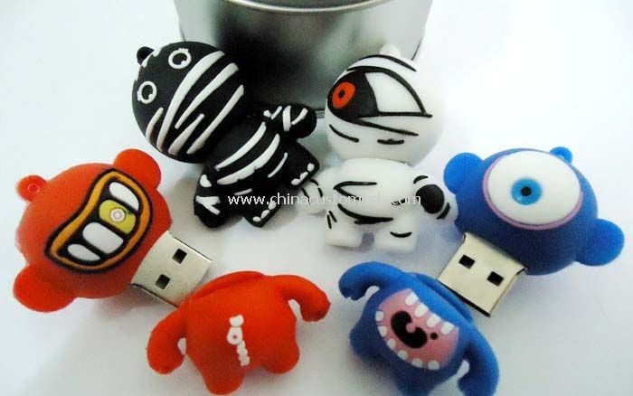 Silicone Cartoon USB Flash Disk