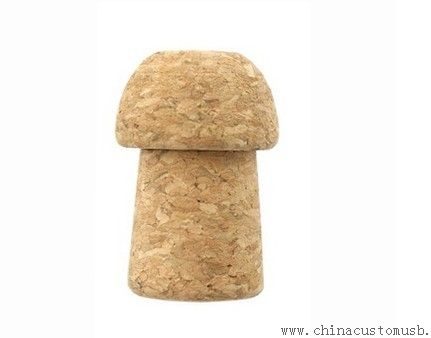 Soft wooden Bottle stopper USB Drive