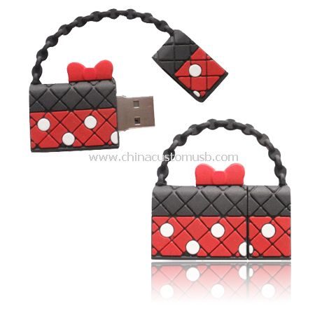 Sacos do PVC da forma disco USB