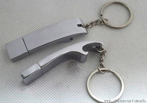 1GB to 128GB Metal Bottle Opener USB Flash Drives