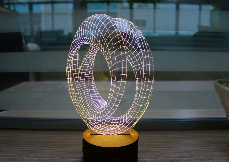 3D Nachtlicht mit USB