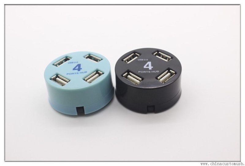 Werbeartikel Mini Runde Form USB-HUB