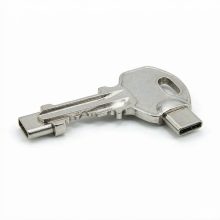 Dual-Connector Key-Shaped USB Flash Drive