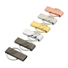 Slim Metal Keyring USB Flash Drive