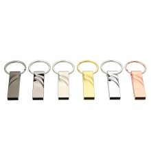 Slim Metal Keyring USB Flash Drive