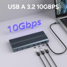 14-in-1 USB-C Docking Station with Dual 4K Display