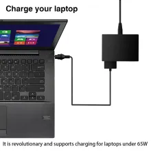 Chargeur de bureau USB 65W 5 ports