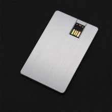 Ultra Slim Metal Credit Card USB Flash Drive