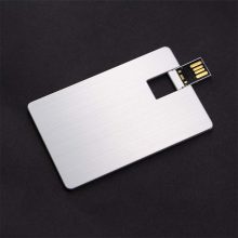 Ultra Slim Metal Credit Card USB Flash Drive