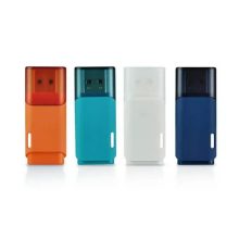 Tiny Plastic USB Flash Drive with Snap Cap