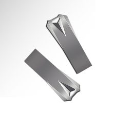 Slim Capless Metal Mini USB Flash Drive