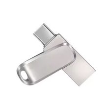 Low-Profile Dual-Head Metal USB Flash Drive