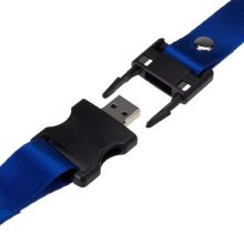 Plastic Breakaway Lanyard Mini USB Flash Drive