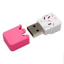 Cute Ice Cream Shaped PVC Mini USB Flash Drive