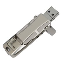 Three Connector Metal Multi-Function USB Flash Drive