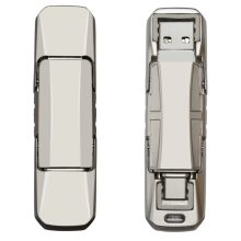 Three Connector Metal Multi-Function USB Flash Drive