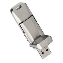 Three Connector Metal Multi-Function USB Flash Drive