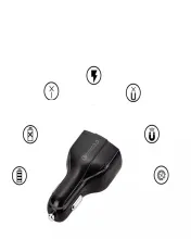 Mini chargeur de voiture double USB avec charge rapide PD
