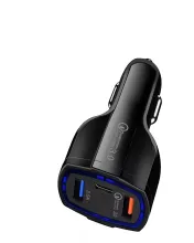 Mini chargeur de voiture double USB avec charge rapide PD