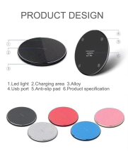 Universal 10w fast micro usb wireless charger portable Qi magic wireless charger