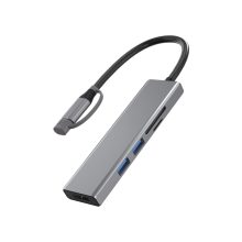 USB 3.0 Hub with HDMI and Card Reader