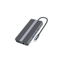 USB-C Docking Station with 100W Charging and MST Dual Display