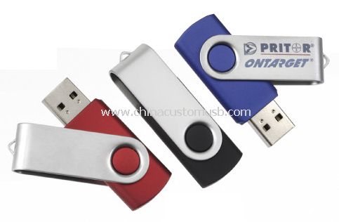 Eslabón giratorio USB Flash Drive
