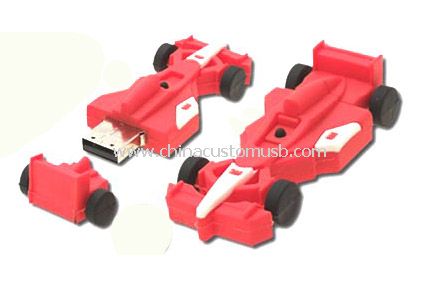 Rubber car usb flash Drive