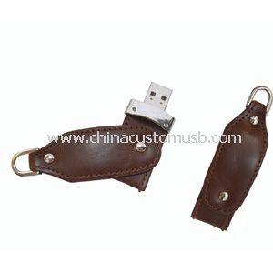 Cuir pivoter USB Flash Drive