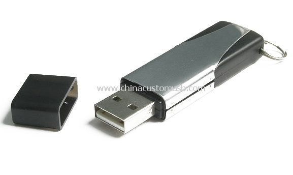 Anahtarlık USB birden parlamak yuvarlak yüzey