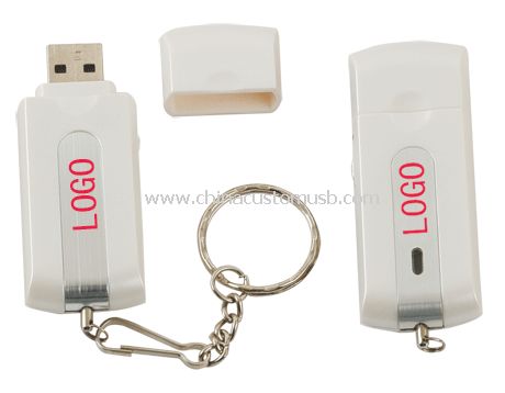Kulcstartó USB villanás hajt