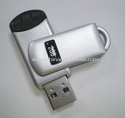 Твистер металла USB флэш-накопитель