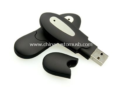 Пластиковая USB флэш-диск
