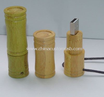 Bamboo Shape USB Flash Drive