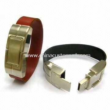 In pelle Bracciale USB Flash Drive