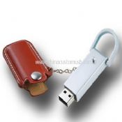 Disque instantané d&#39;USB en cuir images
